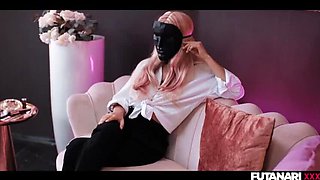 Lia Lin Loses Virginity to Famous Model Ellie Luna and Her Huge Cock