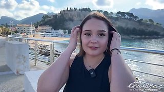 Lily White First Time with Jacquie Michel: Teen Doggy & Cowgirl with Big Natural Tits