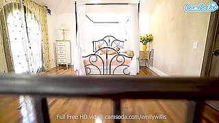 Emily Willis - Horny Teen 18+ Mistakes Boyfriend For Her Stepbrother