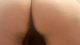 COUGAR takes off, demonstrating her culo and coochie to her son-in-law on camera in secret