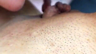 Sucking with Large Clitoris