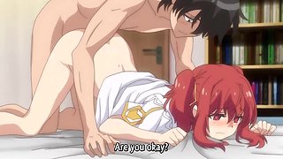 Shy big boobs [censored] finally takes her crush's virginity ◌ HENTAI Porn