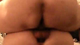 Period Anal Gaping for Amateur Couple