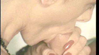 Carmen Can't Help but Fuck This Young Cock.