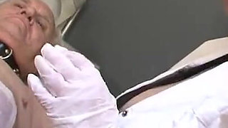 Rough BDSM session for an old man