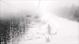 A Ski Day That Changes Quickly