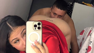 My stepsister asks me for help creating content and we end up taking