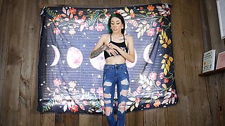 Teen Cute Italian Brunette Solo At