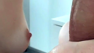 The Most Delicious Pussy of an 18-year-old Student! Hard Fucking with Huge Facial