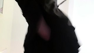 Flexible foot fetish masturbating with feet and hands