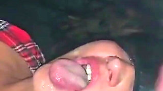The Schoolgirl Cumshots Bowl Bukkake