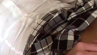 Cute teen student loves anal and a2m