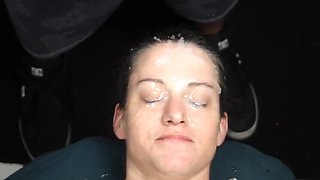 Dirty Dees Bukkake Compilation 2 - Huge Facials & Cum Loads on Mature Brunette