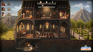 Stepsisters in Sin Gameplay Part 19 - Helga Caught Fingering in Front of the Altar