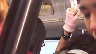 Crowded Bus Temptation - Surrounded by Married Women Who Turn the Tables on Him - Part2