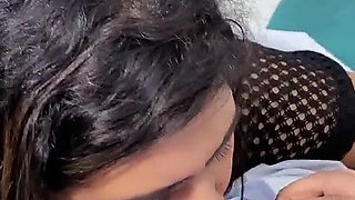 Indian Big Brother Seduce and Fuck Her Sister in Bedroom at Along on Home
