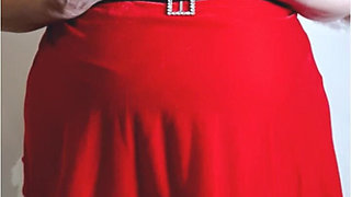 Masturbate to This - Slow Motion of Santas Wifes Big Tits MILF Mature BBW Hairy Pussy Tights Pantyhose Homemade Amateur Asmr