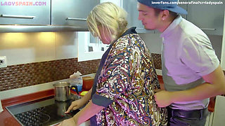 Busty Mature Woman Cooks Her Star Recipe