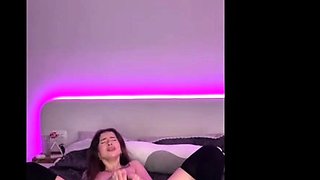 Amateur blond girl with big boobs getting fucked