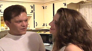 Mature Blonde MILF Takes Massive BBC Creampie Deep