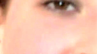 Glass Sex Addicts Scene-1_sexy Slim Brunette Babe Inserts a Long Glass Dildo