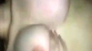 Korean Amateur with Big Tits in an Interracial Video