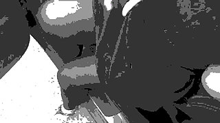 Selena's Clothed Blowjob in a Car