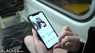 3some movie with rough Misha Cross and Cherry Kiss from Blacked Raw
