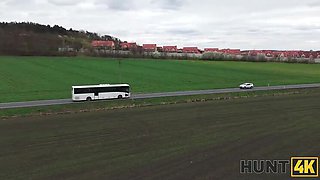 Big Tit Brunette MILF Charlie Dean Public Bus Sex POV HD 1080p