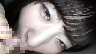 Slut gives wam deep throat pov blowjob and handjob