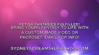 Secretary Sydney's Self Spanking Fantasy - HD Mp4