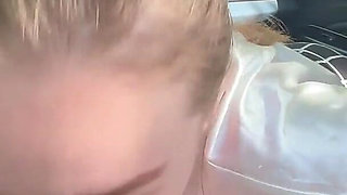 Schoolgirl Footjob in the Car