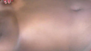 Big Saggy Boobs Ebony Cummed in Missionary
