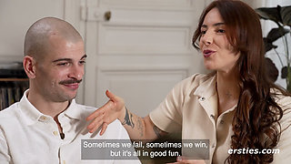 Ersties - Truth Or Tease 3 - French Couple Venus & Martin Get Ready To Play (EN Subtitles) Part 1 of 3