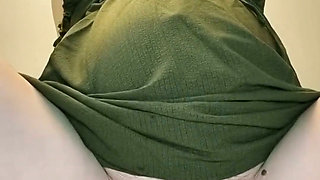 Up Close Pussy Penetrated by Big Dildo