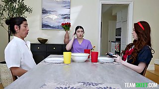 Busty Sis Steals Her Sisters Fiance for Creampie