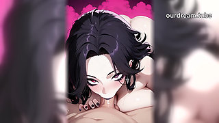 Big Tiddy Hentai Goth Girl Can't Get Enough (AI)