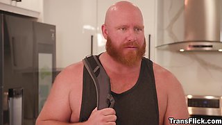 Steamy Threesome with TS Lola MOrena