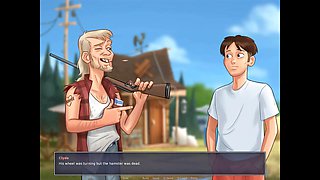 Amateur cartoon parody featuring hot girls in steamy situations