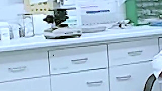 Pee cunt Kara piss and fuck in the doctor's office