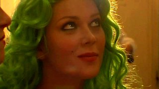 Tiffany Hopkins - Le Demon Cosplay Threesome Scene - cock sharing