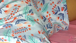 Homemade Video with My Stepsister First Time in Her Bed We Do Things Under the Covers