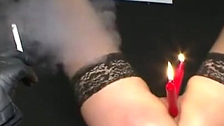 Submissive, dominating, and double candle slave