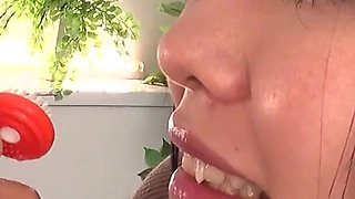 The Bad Smell Turns Kurumi Shiki on so Much That She Ends up Asking to Be Fingered (censored)