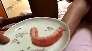 Big Black Cock Pounds Petite Japanese Granny Hard