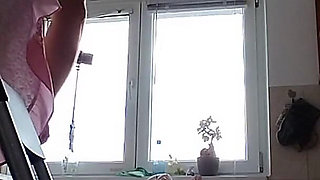 Amateur Couple Cooks Naked in the Kitchen