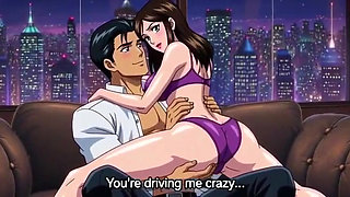 Stepson share bed with stepmom and seduce her in hotel