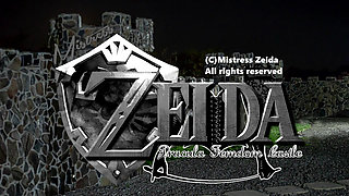 Restrained CBT - Needles in his balls and tongue