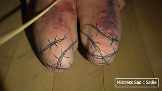 Hardcore Corporal Leg Punishment