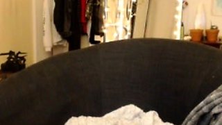 Blonde tight pussy babe has solo toy fun